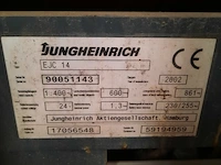 Elektrische stapelaar. jungheinrich, ejc 14, bouwjaar 2002 - afbeelding 11 van  15