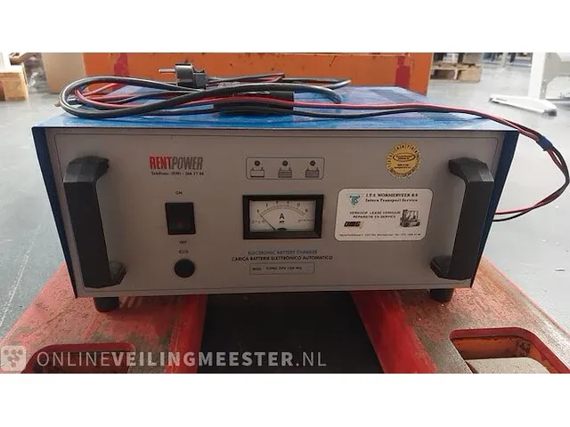 Elektrische stapelaar omg, logos, bouwjaar 2001 - afbeelding 7 van  16