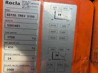 Elektrische stapelaar, rocla, sst20 trev 5100, oranje, 2003 - afbeelding 3 van  20