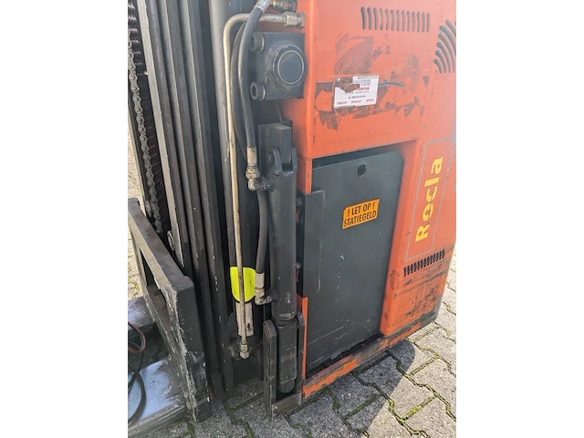 Elektrische stapelaar, rocla, sst20 trev 5100, oranje, 2003 - afbeelding 6 van  20