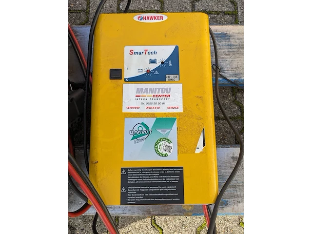 Elektrische stapelaar, rocla, sst20 trev 5100, oranje, 2003 - afbeelding 7 van  20