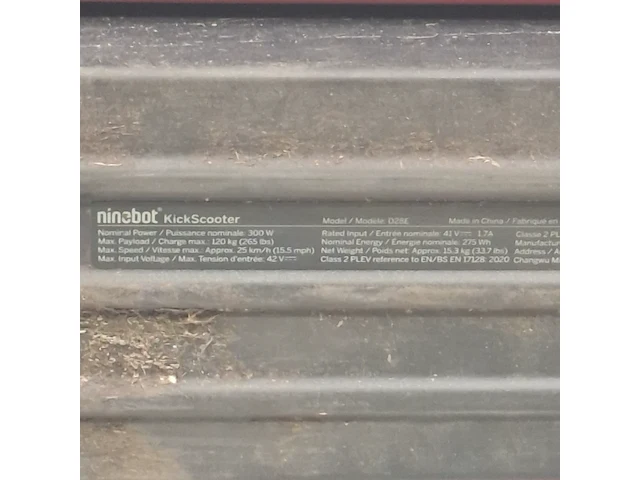 Elektrische step, ninebot, d28e, 2020 - afbeelding 3 van  13