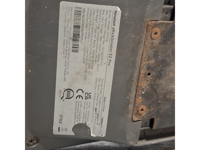 Elektrische step, ninebot, e2 pro - afbeelding 11 van  13