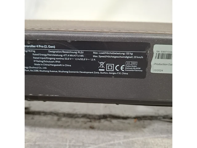 Elektrische step, xiaomi, 4 pro - afbeelding 10 van  13
