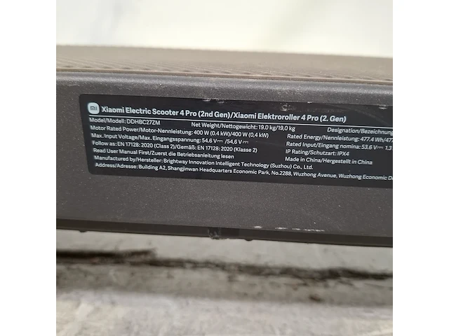Elektrische step, xiaomi, 4 pro - afbeelding 11 van  13
