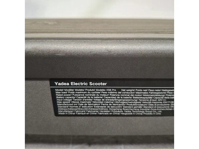 Elektrische step, yadea, ks6 pro - afbeelding 12 van  15