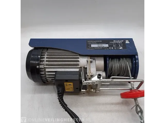 Elektrische takel einhell, bt-eh 600 - afbeelding 2 van  7
