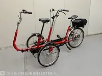 Elektrische tandem driewielfiets co-pilot - afbeelding 1 van  8