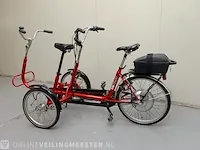 Elektrische tandem driewielfiets co-pilot - afbeelding 3 van  8