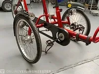 Elektrische tandem driewielfiets co-pilot - afbeelding 8 van  8