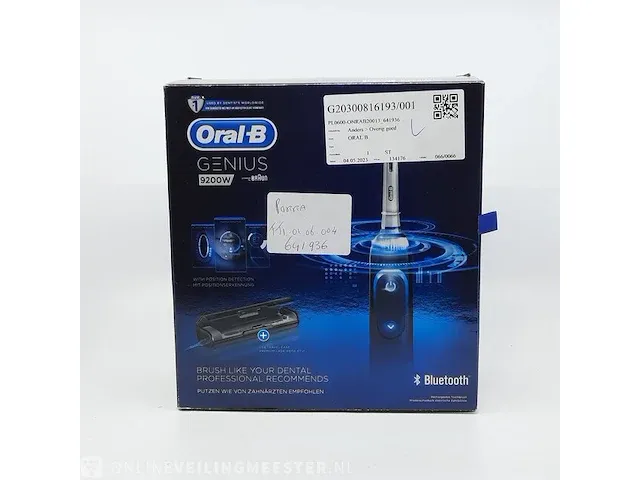 Elektrische tandenbordstel oral-b, genius 9200w d701.545.6xc, bouwjaar 2018 - afbeelding 1 van  11