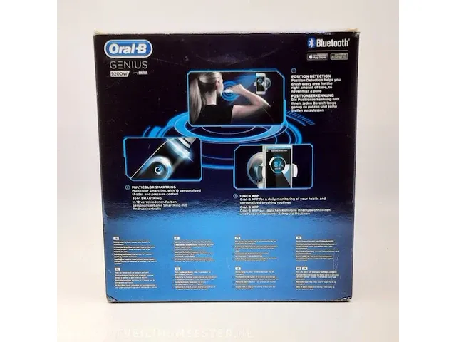 Elektrische tandenbordstel oral-b, genius 9200w d701.545.6xc, bouwjaar 2018 - afbeelding 4 van  11