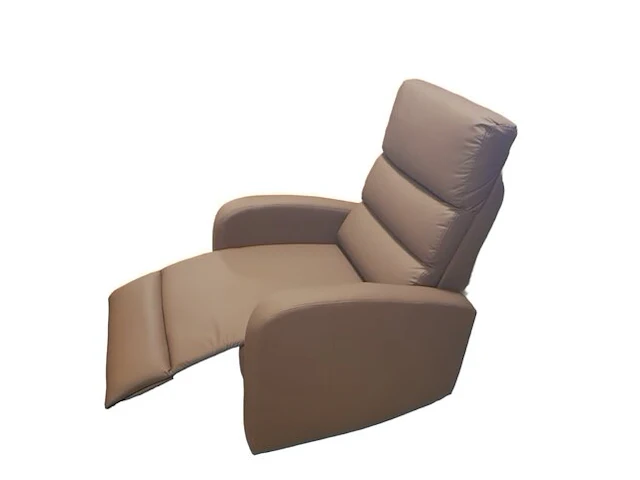 Elektrische verstelbare relaxfauteuil, bruin brown, 2024 - afbeelding 1 van  4