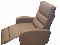 Elektrische verstelbare relaxfauteuil, bruin brown, 2024 - afbeelding 1 van  4