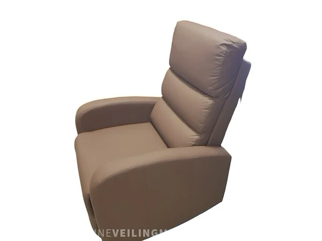 Elektrische verstelbare relaxfauteuil, bruin brown, 2024 - afbeelding 2 van  4