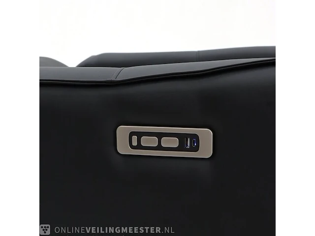 Elektrische verstelbare relaxfauteuil met massagefunctie, black, 2024 - afbeelding 3 van  8