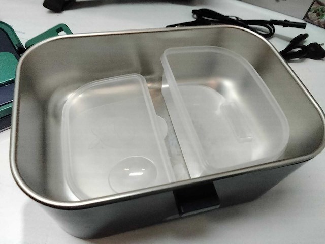 Elektrische verwarmde lunchboxen (6x) - afbeelding 3 van  6