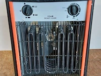 Elektrische verwarmer 15 kw, 380v trotec, tds 75, bouwjaar 2016 - afbeelding 1 van  5