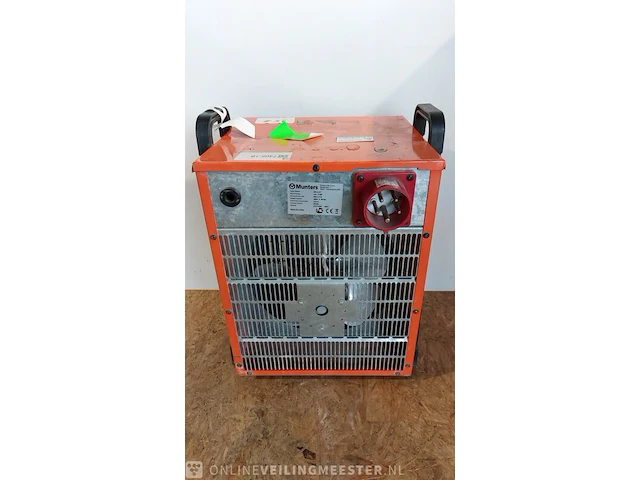 Elektrische verwarmer 9 kw, 380v sial / munters, rpl 9 ft, bouwjaar 2011 - afbeelding 4 van  5
