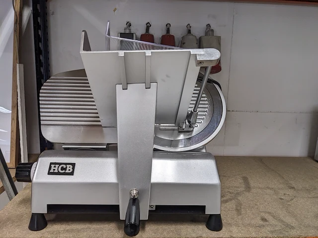 Elektrische vleessnijmachine, hcb, ms-300 - afbeelding 1 van  8