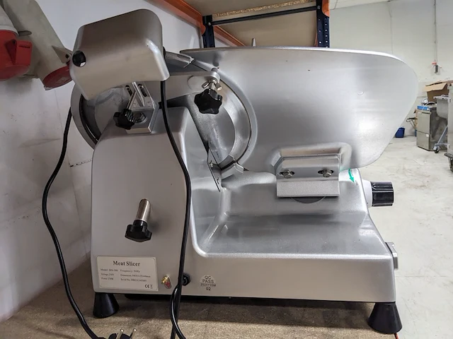 Elektrische vleessnijmachine, hcb, ms-300 - afbeelding 6 van  8