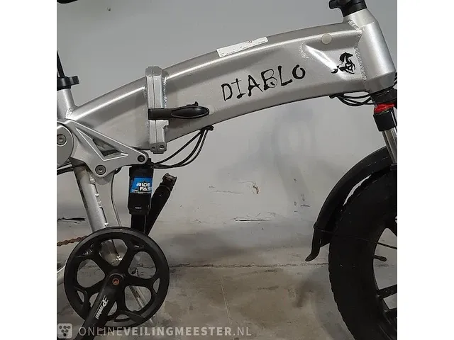 Elektrische vouwfiets diablo, all road - afbeelding 2 van  21