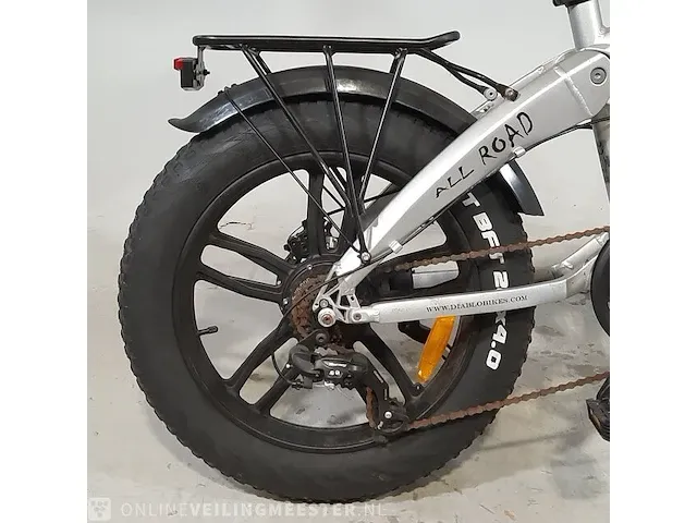 Elektrische vouwfiets diablo, all road - afbeelding 4 van  21