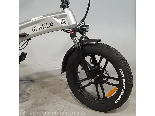Elektrische vouwfiets diablo, all road - afbeelding 15 van  21