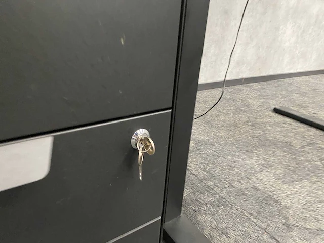 Elektrish zit-sta bureau 120x80 met ladeblok - afbeelding 8 van  14