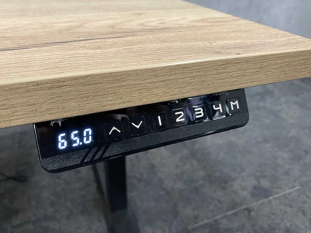 Elektrish zit-sta bureau 120x80 met ladeblok - afbeelding 12 van  14