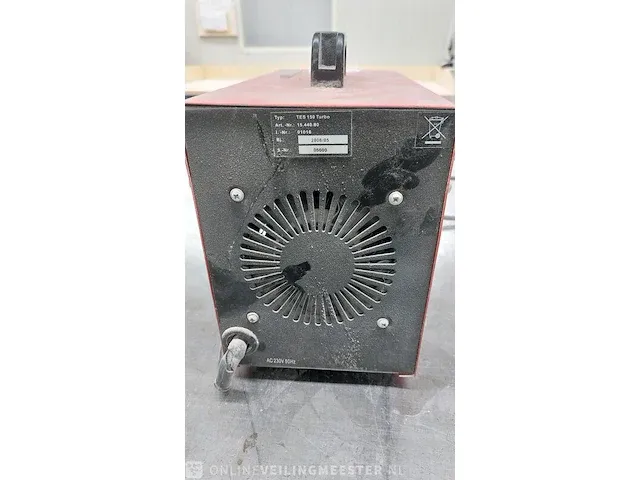 Elektrode lasapparaat topcraft, tes 150 turbo, 2006 - afbeelding 4 van  6