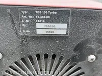 Elektrode lasapparaat topcraft, tes 150 turbo, 2006 - afbeelding 5 van  6