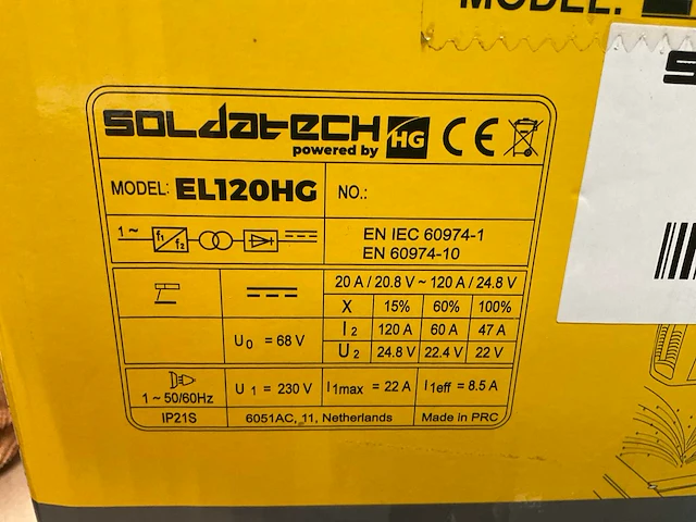 Elektrode lasapparaat - afbeelding 4 van  4
