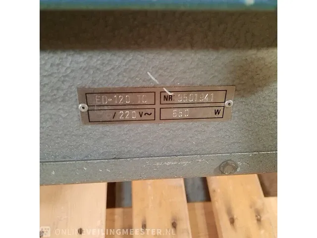 Elektroden droogkast delair, ed 120 tc - afbeelding 6 van  9