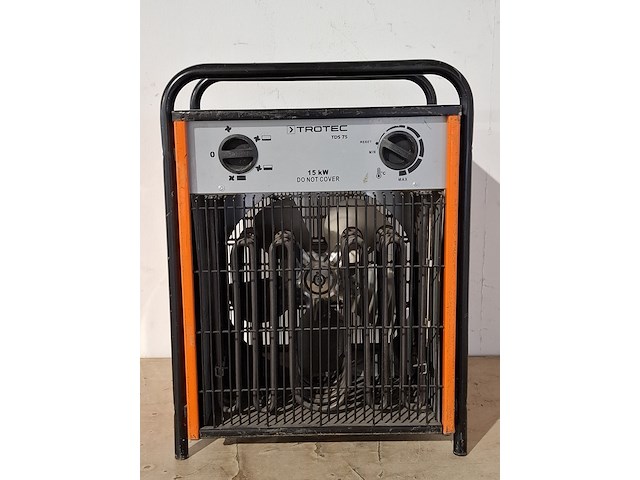 Elektroheater 15kw 400v trotec, tds 75, bouwjaar 2014 - afbeelding 1 van  7