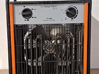 Elektroheater 15kw 400v trotec, tds 75, bouwjaar 2014 - afbeelding 1 van  7