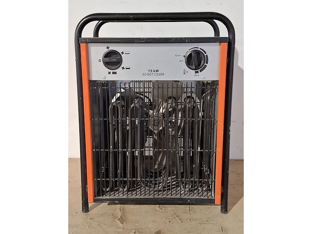 Elektroheater 15kw 400v trotec, tds 75, bouwjaar 2017 - afbeelding 1 van  7