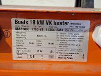Elektroheater 18kw 400v inelco, 88850633 dania 18kw, bouwjaar 2021 - afbeelding 5 van  7