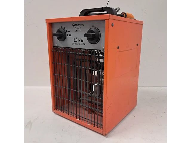 Elektroheater 3kw 230v, sial / munters, rpl 3.3, 2011 - afbeelding 1 van  5