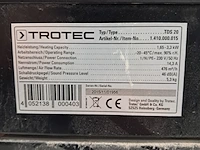Elektroheater 3kw 230v, trotec, tds 20, 2016 - afbeelding 5 van  5