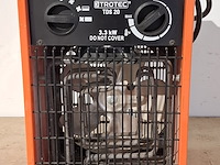 Elektroheater 3kw 230v trotec, tds 20, bouwjaar 2014 - afbeelding 1 van  6