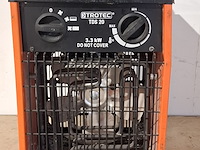 Elektroheater 3kw 230v trotec, tds 20, bouwjaar 2014 - afbeelding 1 van  6