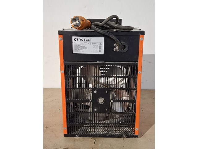 Elektroheater 3kw 230v trotec, tds 20, bouwjaar 2014 - afbeelding 4 van  6