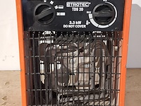 Elektroheater 3kw 230v trotec, tds 20, bouwjaar 2014 - afbeelding 1 van  6