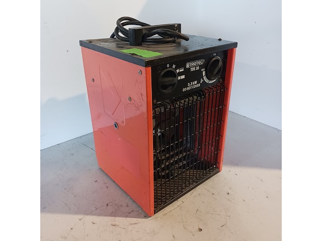 Elektroheater 3kw 230v trotec, tds 20, bouwjaar 2014 - afbeelding 1 van  6