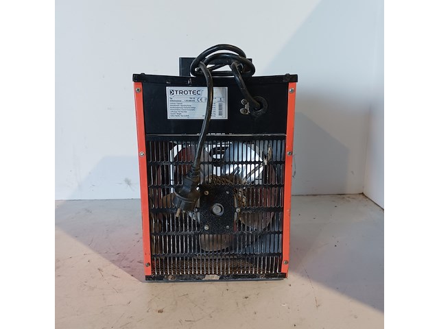 Elektroheater 3kw 230v trotec, tds 20, bouwjaar 2014 - afbeelding 5 van  6