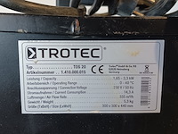 Elektroheater 3kw 230v trotec, tds 20, bouwjaar 2014 - afbeelding 6 van  6
