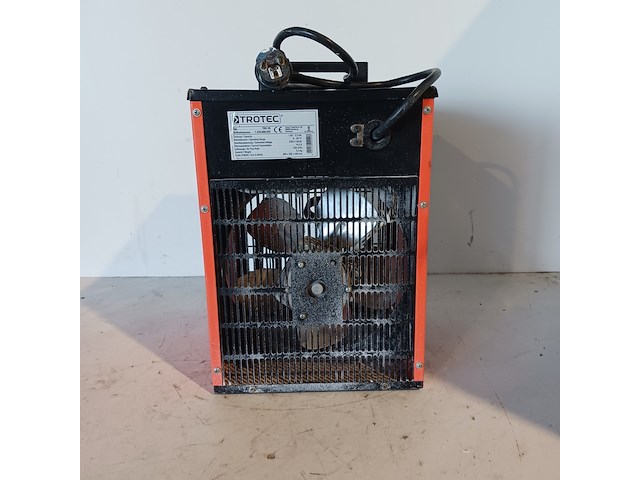 Elektroheater 3kw 230v trotec, tds 20, bouwjaar 2014 - afbeelding 5 van  6