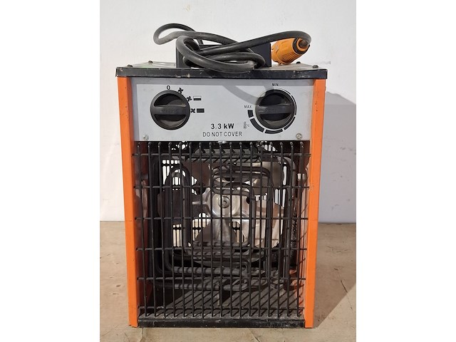 Elektroheater 3kw 230v trotec, tds 20, bouwjaar 2016 - afbeelding 1 van  6
