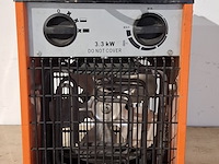 Elektroheater 3kw 230v trotec, tds 20, bouwjaar 2016 - afbeelding 1 van  6